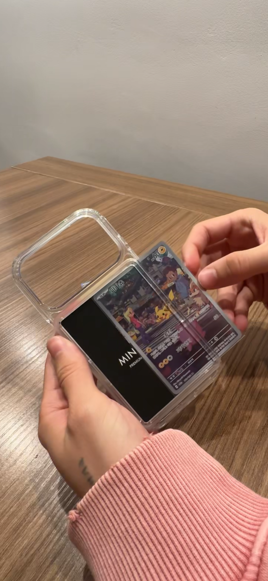 Slide it into the case